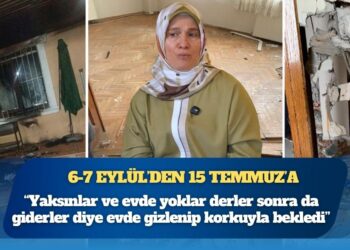 Hale Gülen’in yağmalanan evinden ilk kez yayınlanan fotoğraflar: “6-7 Eylül’deki gibi evimizi yaktılar, dışarı çıkamadık”
