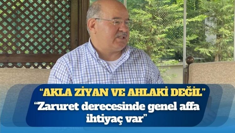 Hüseyin Çelik: Zaruret derecesinde genel affa ihtiyaç var
