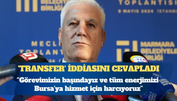 Mustafa Bozbey, ”AKP’ye transfer olacak” iddiasına cevap verdi