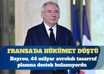 Fransa’da hükümet düştü