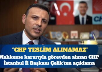 Özgür Çelik: CHP halktır, teslim alınamaz