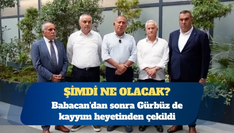 Hasan Babacan’dan sonra Müjdat Gürbüz de CHP İstanbul’a atanan kayyım heyetinden çekildi