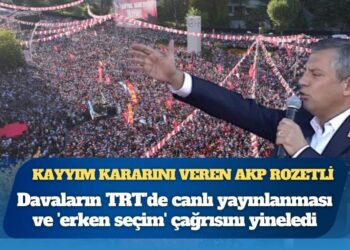 Özgür Özel, Ankara’da açıkladı: Kayyım kararını veren AKP rozetli