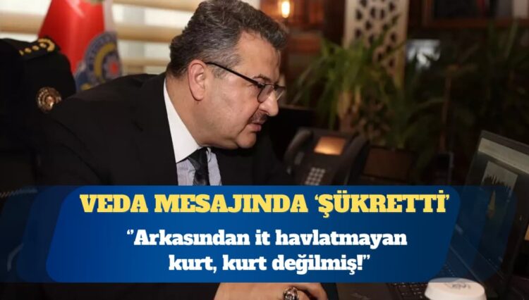 Merkeze alınan Emniyet Müdürü’nden dikkat çeken paylaşım