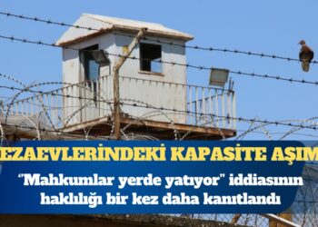 Cezaevlerindeki kapasite aşımını ortaya koyan bir veri daha ortaya çıktı