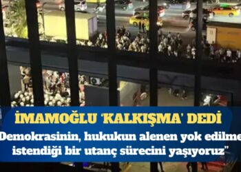 Ekrem İmamoğlu: Demokrasinin, hukukun ve çok partili hayatın alenen yok edilmek istendiği bir utanç sürecini yaşıyoruz