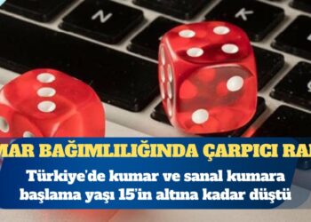 Kumar bağımlılığında çarpıcı rapor: 15 yaşın altına düştü