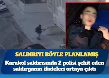Saldırıyı böyle planlamış: Karakol saldırısında 2 polisi şehit eden saldırganın ifadeleri ortaya çıktı