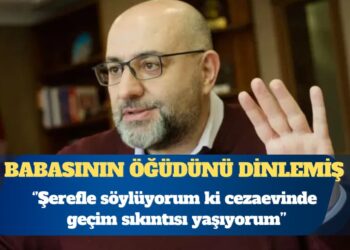 Tutuklu İPA Başkanı Buğra Gökce: Şerefle söylüyorum ki cezaevinde geçim sıkıntısı yaşıyorum