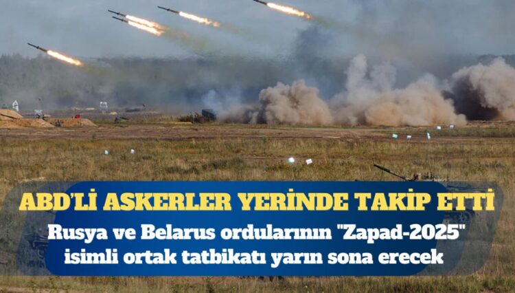 ABD, Rusya-Belarus tatbikatını yerinde takip etti