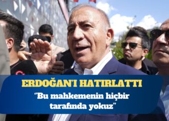 Gürsel Tekin: Bu mahkemenin hiçbir tarafında yokuz