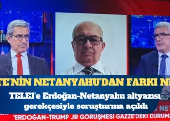 TELE1’e Erdoğan-Netanyahu altyazısı gerekçesiyle soruşturma