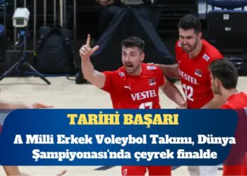 A Milli Erkek Voleybol Takımı, Dünya Şampiyonası’nda çeyrek finalde