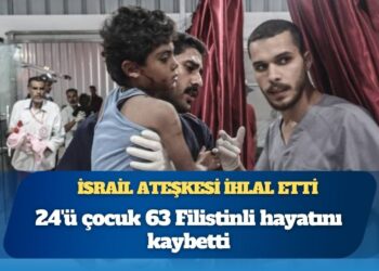 İsrail ateşkesi ihlal etti, Gazze’ye saldırı başlattı: 24’ü çocuk 63 Filistinli hayatını kaybetti