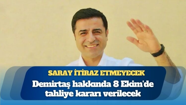 İddia: Saray itiraz etmeyecek; Selahattin Demirtaş tahliye edilecek