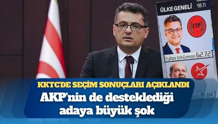 KKTC’de seçim sonuçları açıklandı: AKP’nin de desteklediği adaya büyük şok