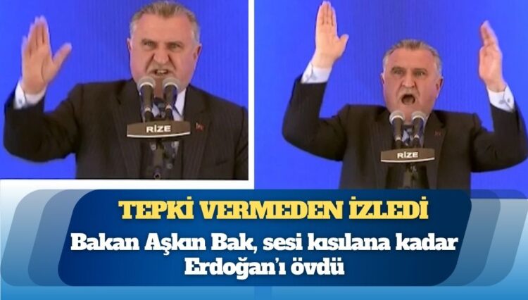Erdoğan’a övgüler dizdi ama tepki bile alamadı