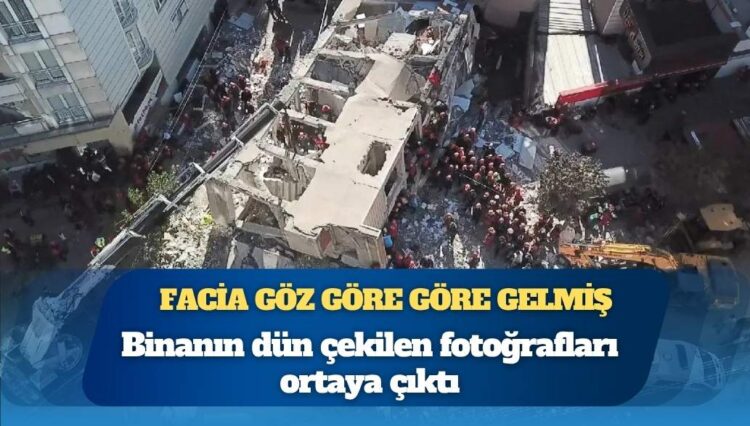 Gebze’deki facia göz göre göre gelmiş: Binanın dün çekilen fotoğrafları ortaya çıktı