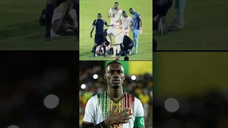 Bissouma aylar sonra oyuna girdi, 1 dakika sonra sahadan sedyeyle çıktı