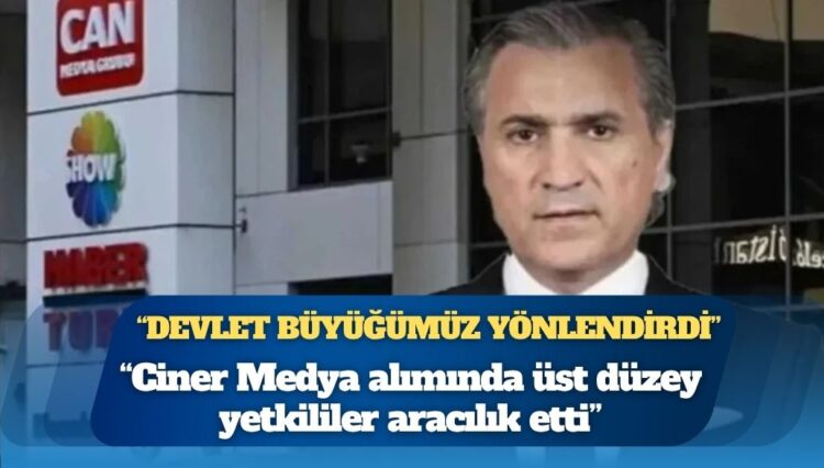 Can Holding Patronu Kenan Can: Devlet büyüğümüz yönlendirdi