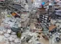 Depremin ardından çekilen bu görüntü sosyal medyada gündem oldu