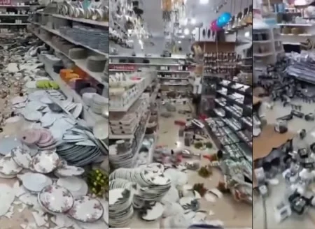 Depremin ardından çekilen bu görüntü sosyal medyada gündem oldu