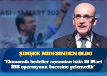 Kulis: Mehmet Şimşek yakın çevresine “Ekonomik hedefler açısından hâlâ 19 Mart İBB operasyonu öncesine gelemedik” demiş