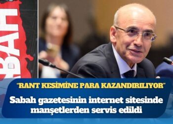 Sabah’tan çok sert ekonomi eleştirisi: “Rant kesimine para kazandırılıyor”