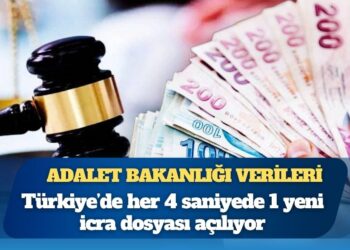 Türkiye’de 4 saniyede bir icra dosyası açılıyor