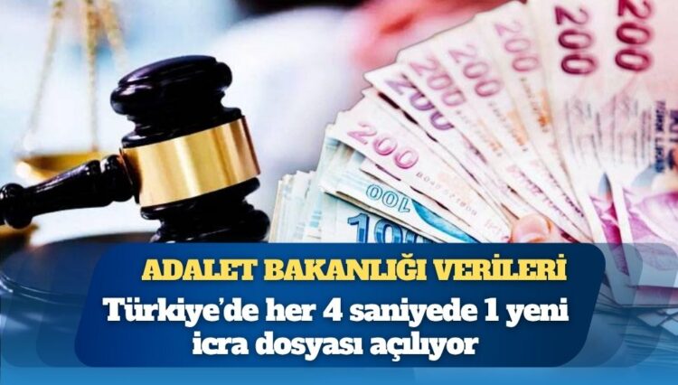 Türkiye’de 4 saniyede bir icra dosyası açılıyor