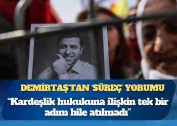 Selahattin Demirtaş’tan ‘süreç’ yorumu: “Kardeşlik hukukuna ilişkin tek bir adım bile atılmadı”