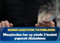 Maaşlardan her ay yüzde 3 kesinti yapacak düzenleme Resmi Gazete’de