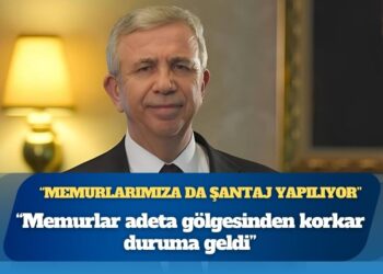 Mansur Yavaş: Memurlar adeta gölgesinden korkar duruma geldi, çünkü memurlarımıza da şantaj yapılıyor