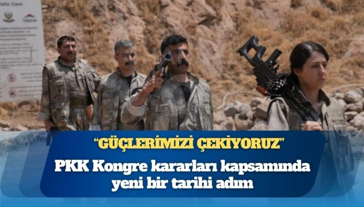 PKK, Türkiye’deki bütün güçlerini çekiyor