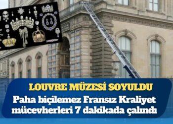 Dünya bu soygunu konuşuyor: Paris’teki Louvre Müzesi’nden paha biçilemez Fransız Kraliyet mücevherleri 7 dakikada çalındı
