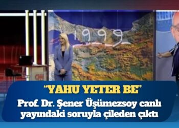 Prof. Dr. Şener Üşümezsoy canlı yayındaki soruyla çileden çıktı: “Yahu yeter be”