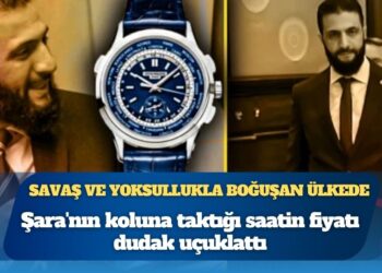 Şara’nın koluna taktığı saatin fiyatı dudak uçuklattı