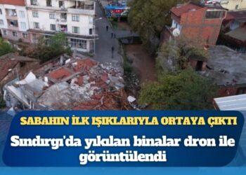Hava aydınlandı: Yıkım ortaya çıktı