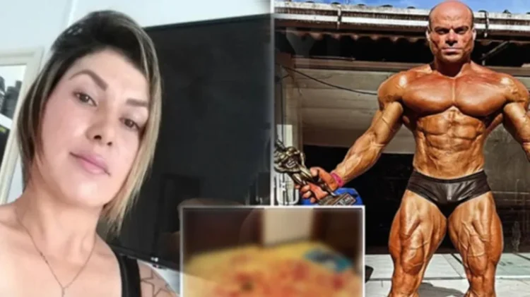 Vücut geliştirmeci kadın kocasını 21 kez bıçakladı