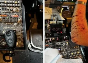 Yolcu uçağına meteor çarptı: Kokpit parçalandı, pilot kanlar içinde kaldı