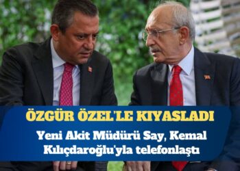 Yeni Akit Müdürü, Kemal Kılıçdaroğlu’yla görüştü