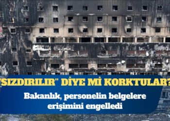 Kartalkaya yangını davası: Bakanlık, personelin Elektronik Belge Yönetim Sistemi Portalı’na erişimini engelledi