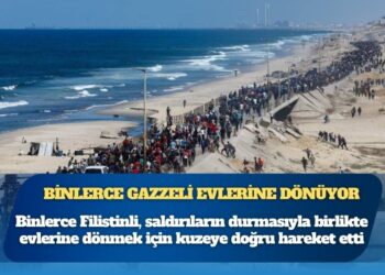 Binlerce Gazzeli evlerine dönüyor