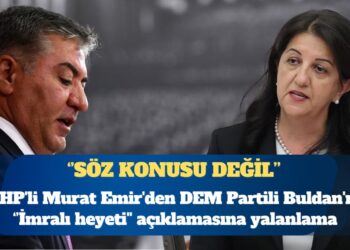 CHP’li Emir’den DEM Partili Buldan’ın ”parti temsilcilerinden oluşan 5 kişilik heyet” açıklamasına yalanlama: Söz konusu değil