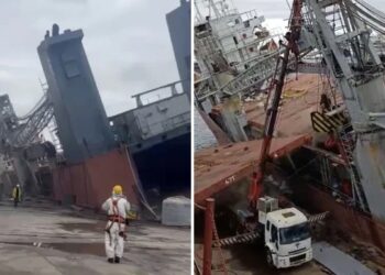 Tuzla’da gemi devrildi: Bir işçi hayatını kaybetti