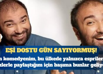 Komedyen Özgür Turhan: Eşim dostum ne zaman içeri gireceğim diye gün sayıyor