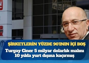 Sabah yazarı: Turgay Ciner 5 milyar dolarlık malını 10 yılda yurt dışına kaçırmış, şirketlerin yüzde 90’ının içi boş