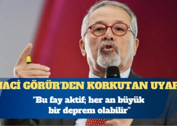 Naci Görür: Bu fay aktif; her an büyük bir deprem olabilir