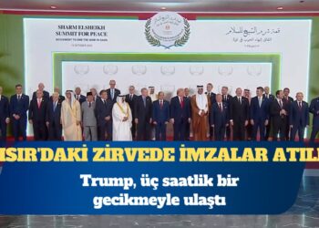 Mısır’daki zirvede imzalar atıldı