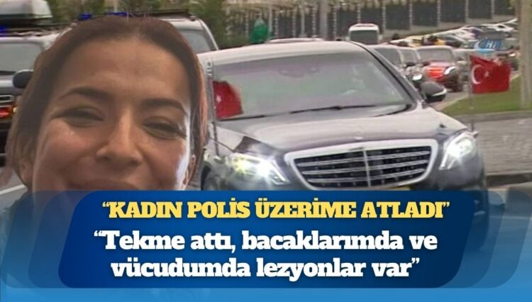 Cumhurbaşkanı’na hakaret suçlamasıyla tutuklanan Eda Saraç: Kadın polis üzerime atladı, yere düştüm, tekme attı, bacaklarımda ve vücudumda lezyonlar var